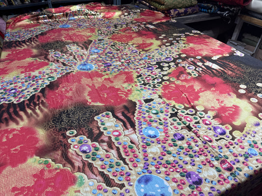 Printed Satin (Silk) 0003