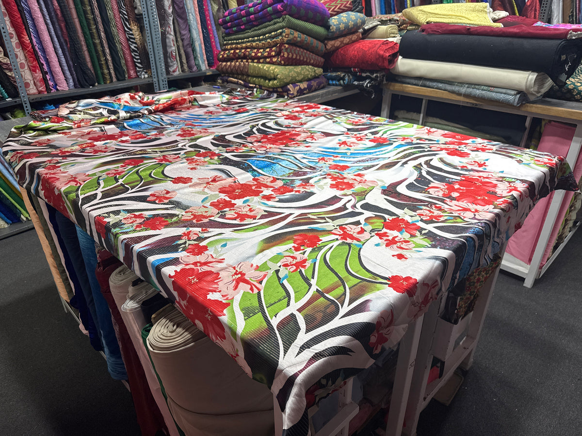 Printed Satin (Silk) 0005
