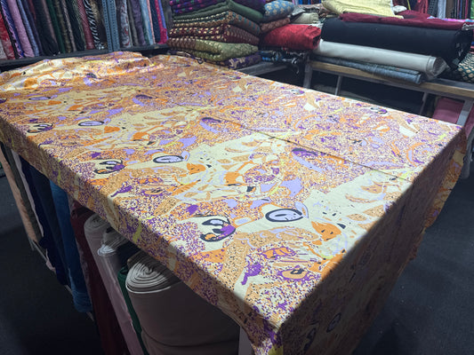 Printed Satin (Silk) 0006