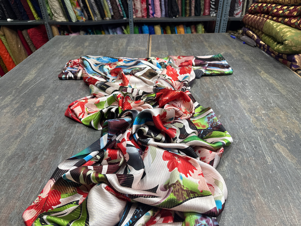 Printed Satin (Silk) 0005