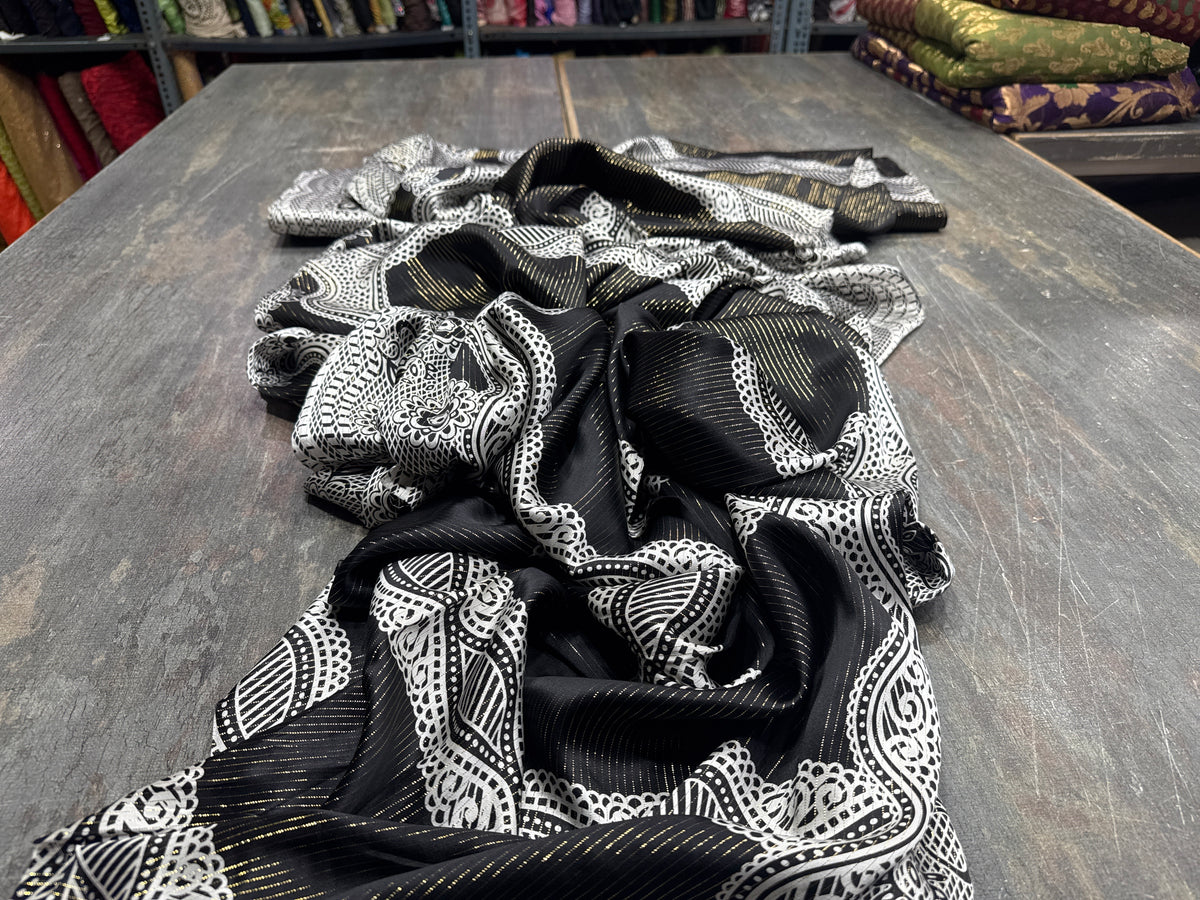 Printed Satin (Silk) 0001
