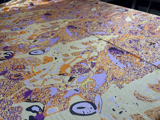 Printed Satin (Silk) 0006